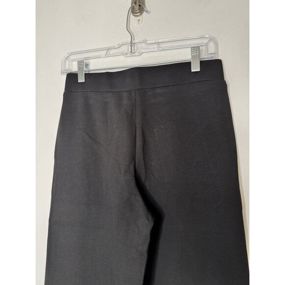 NWT OGL Textured Mid Rise Pull On Straight Pants Black Size Small - Picture 7 of 8